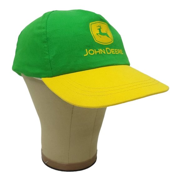 2005 John Deere Classic Green Yellow Snapback Cap Trucker Farmer Baseball Hat - Picture 2 of 13